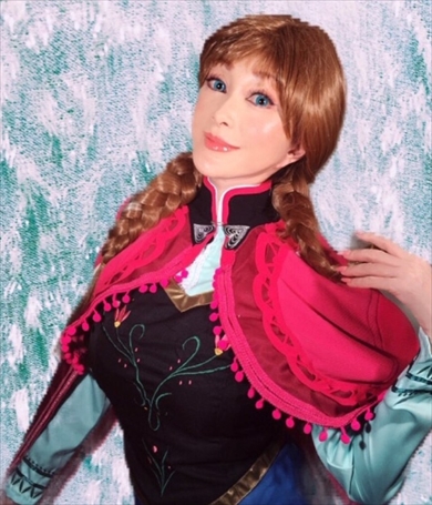 叶姉妹 美香 恭子 コスプレ アナ雪 アナと雪の女王 アナ エルサ インスタ
