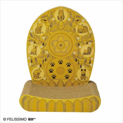 フェリシモ猫部　光背つめとぎ