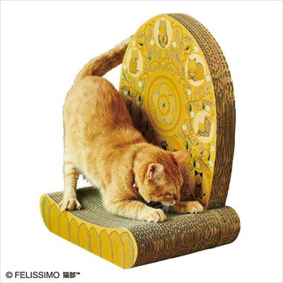 フェリシモ猫部　光背つめとぎ