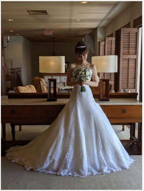 小林麻耶 夫婦 結婚 あきら。ウエディングフォト ハワイ ハレクラニ ブログ