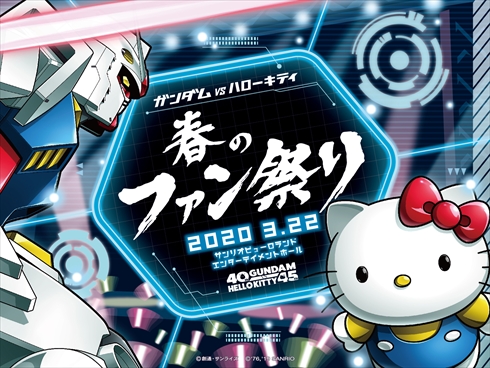 ガンダムvsハローキティ 対決プロジェクト 春のファン祭り ファン感謝祭