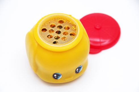 ミニサイズふたを開けたところ