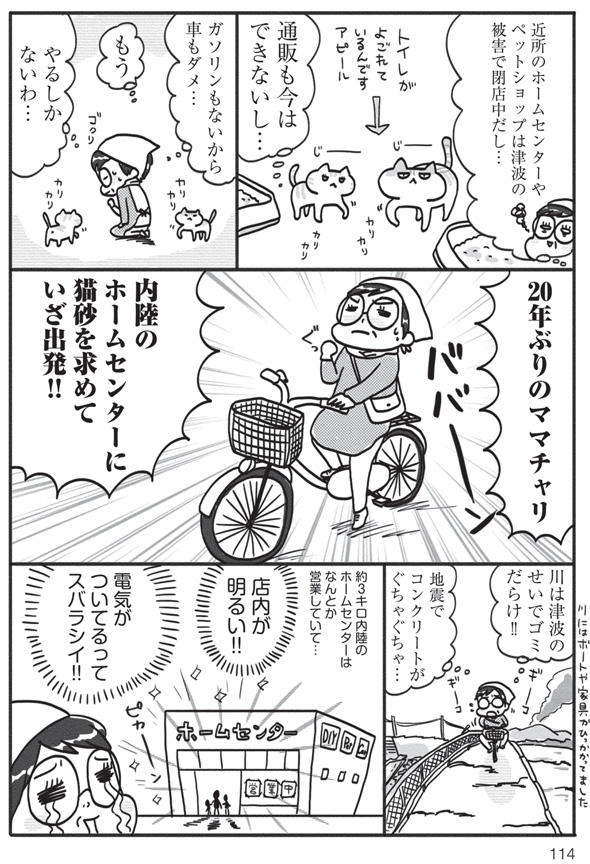 アベナオミ『猫と震災と母親と』6