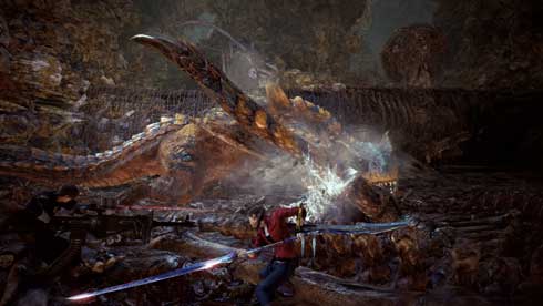 モンスターハンターワールド アイスボーン バイオハザード RE:2 コラボ ゾンビ 受付嬢 タイラント