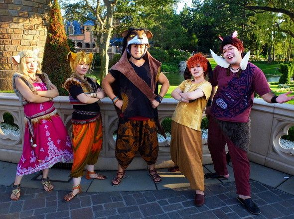 ディズニーハロウィーン仮装