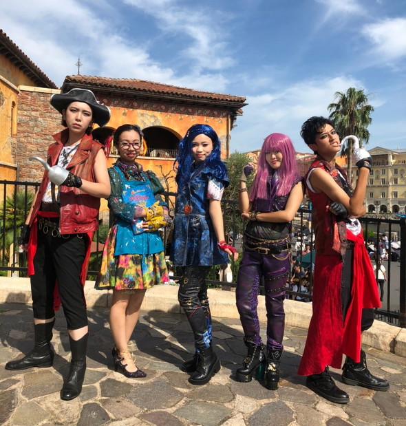 ディズニーハロウィーン仮装