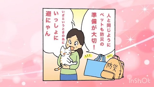 いっしょに避にゃん