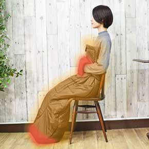 着るお一人様用こたつ2 サンコー 椅子 ソファ 座れる 歩ける 暖房 ダメ人間