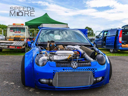 VW ルポ 魔改造 ドラッグレース コンパクトカー 軽自動車 1800馬力