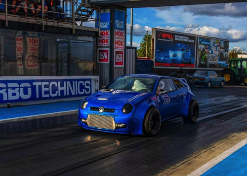 VW ルポ 魔改造 ドラッグレース コンパクトカー 軽自動車 1800馬力