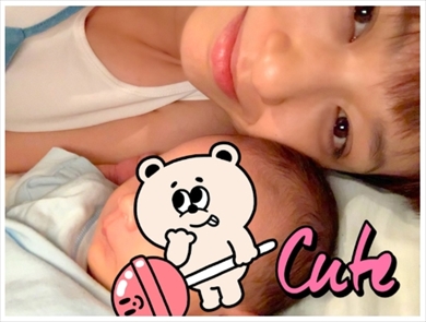 永夏子 小池徹平 息子 子ども 出産 生後1カ月 ブログ