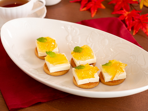 ソルティチーズケーキ　完成