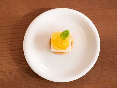 ソルティチーズケーキ　調理過程４