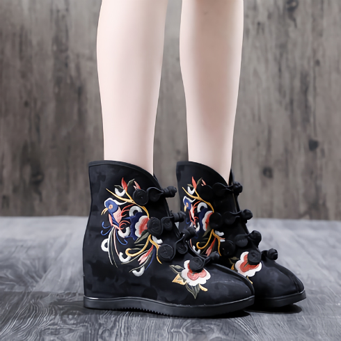 秋冬中華シューズ