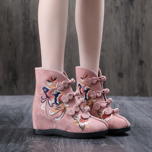 秋冬中華シューズ