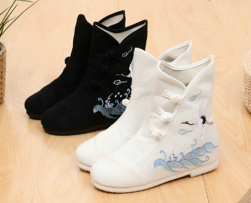 秋冬中華シューズ