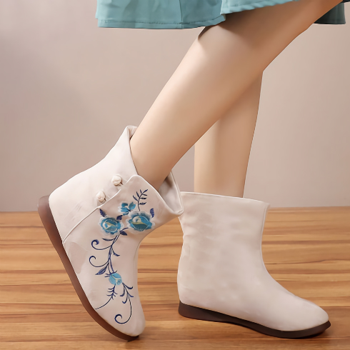 秋冬中華シューズ