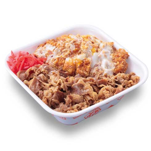 かつや 牛丼カツ丼 牛肉 豚肉 SUPER HUNGRY SALE
