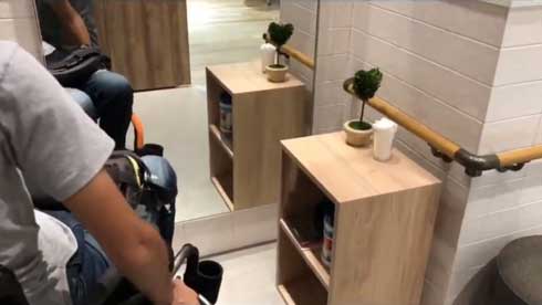 マルイ 有楽町 車いす バリアフリー 試着室 みんなのフィッティングルーム