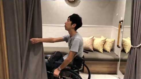 マルイ 有楽町 車いす バリアフリー 試着室 みんなのフィッティングルーム
