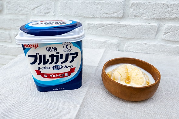 明治ブルガリアヨーグルト腸いい足しレシピ