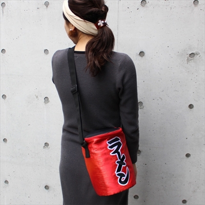赤ちょうちんショルダーバッグ