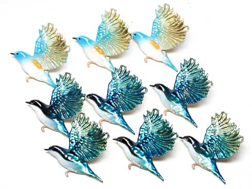 耳を噛む かじる カエル アクセ イヤーカフ ベルツノガエル ハンドメイド