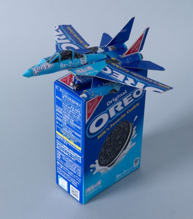 オレオの飛行機