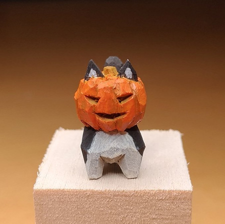 手彫りジャコランタン　トラ 手彫りジャコランタン TRICK OR TREAT - メルカリ