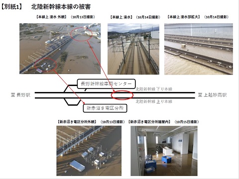 北陸新幹線 被害 まとめ JR東日本 詳細