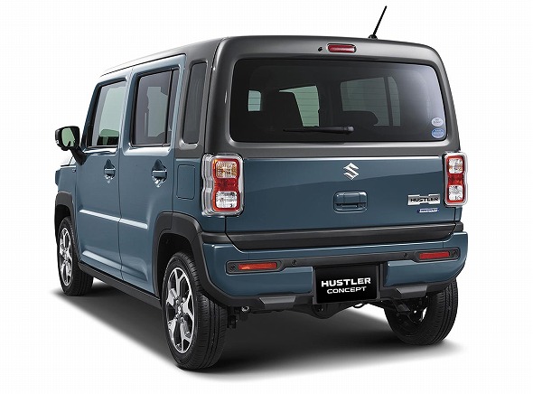 軽クロスオーバーワゴン「ハスラー CONCEPT」