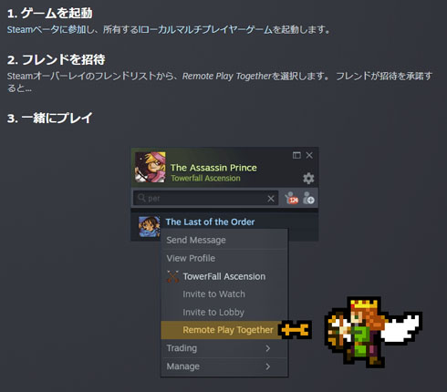 Steam Remote Play Together