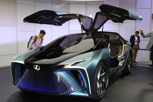 世界初公開 レクサス EVコンセプトカー LF-30 Electrified