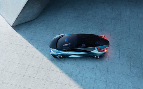 世界初公開 レクサス EVコンセプトカー LF-30