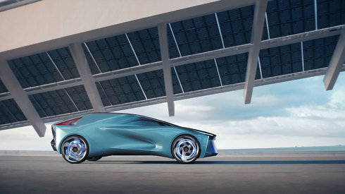 世界初公開 レクサス EVコンセプトカー LF-30