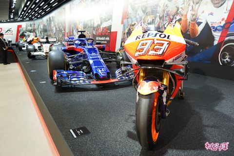 東京モーターショー TMS2019 ホンダ モータースポーツ 展示