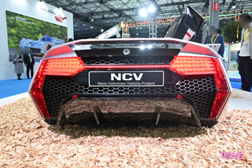 東京モーターショー2019 木からつくったミライのクルマ