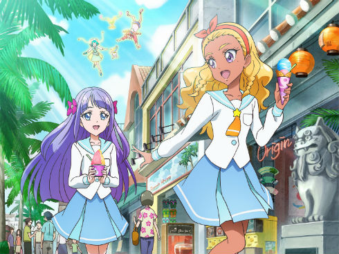 プリキュア 映画 スタプリ スター☆トゥインクルプリキュア 星奈ひかる キュアスター 羽衣ララ キュアミルキー