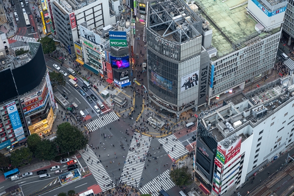 sibuya 渋谷スカイ SHIBUYA SKY スクランブル交差点