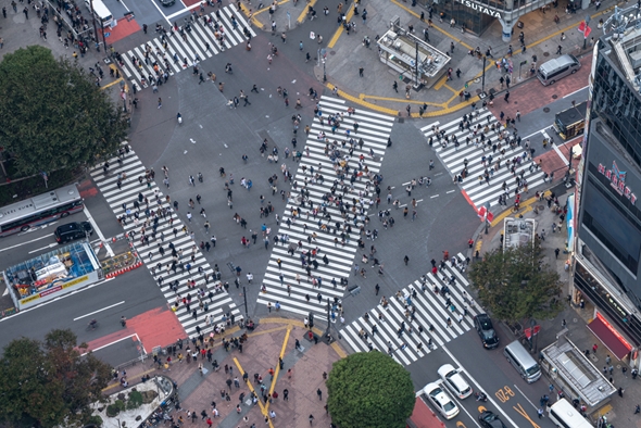 sibuya 渋谷スカイ SHIBUYA SKY スクランブル交差点