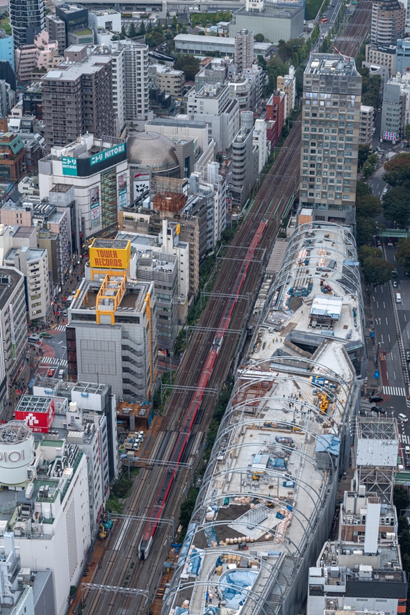 sibuya 渋谷スカイ SHIBUYA SKY スクランブル交差点