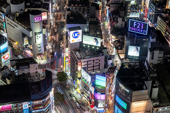 sibuya 渋谷スカイ SHIBUYA SKY スクランブル交差点