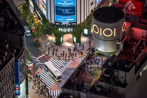sibuya 渋谷スカイ SHIBUYA SKY スクランブル交差点