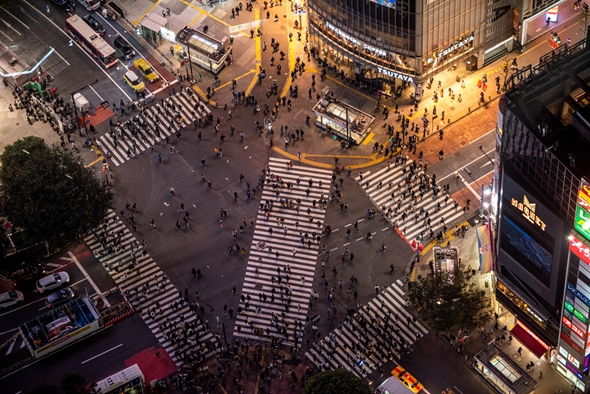 sibuya 渋谷スカイ SHIBUYA SKY スクランブル交差点