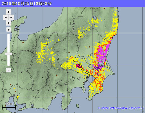 千葉県で記録的大雨