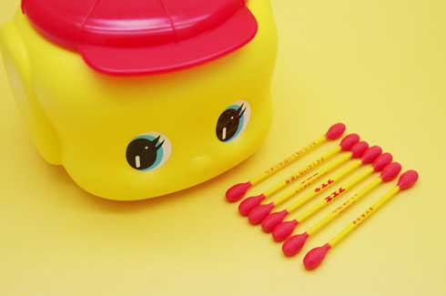 フエキ綿棒 フエキどうぶつ糊 のり デザイン へそ文 コラボ