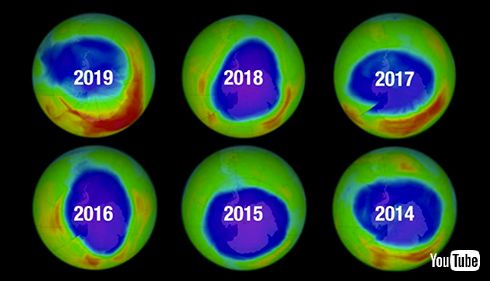 NASA、今年のオゾン層破壊は劇的に抑制されたと発表　「原因は成層圏が例年より温暖であったため」
