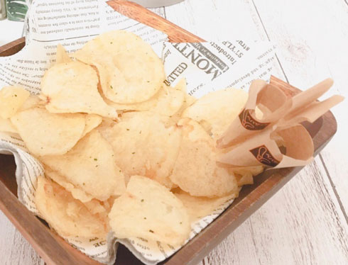 ポテトチップスとペパサック