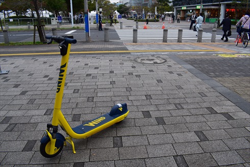 横断歩道では押して歩かないといけない