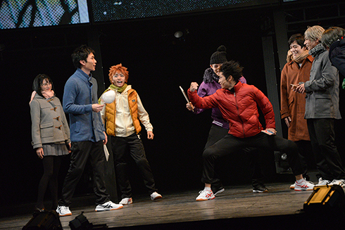 烏野 バレーボール ハイキュー 演劇 日向翔陽 影山飛雄 月島蛍 山口忠 田中龍之介 西谷夕 縁下力 木下久志 澤村大地 菅原孝支 東峰旭